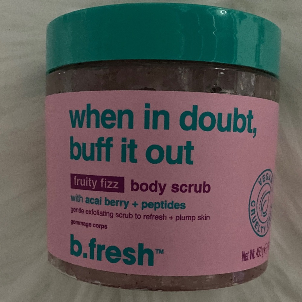 When In doubt buff it out Fruity Fizz Body Scrub buy one get one free - Picture 2 of 6